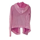 Ivivva Pink Ribbed Knit Sweater Cardigan To The Moon And Back Hoodie Size 10