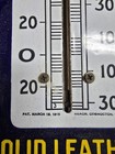 Early Rare Porcelain Peters Shoes Thermometer  Missing Tube Sign