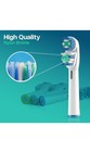 8 Pcs Replacement Toothbrush Heads Dual Clean Compatible W  Oral B 500 1000 3000