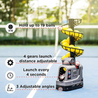 681pbh Pickleball Machine With Auto Swing  3 Angles   4 Speeds Adjustable  Porta