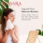 Clean Face Towels Disposable Xl Facial Wipes   Add Water As A Makeup Remover    