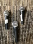  lot Of 3  Shure Beta Sm58 554-590mhz Wired Microphones