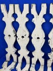 10 C 1880 Flat Gingerbread Balusters Victorian Architectural Element Symmetrical