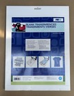 New Yudu Blank Transparencies 5 Sheets 11    X 14     62-5043 Water Resistant
