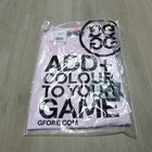 G fore Women s M Golf Polo Shirt Blush Pleated Collar Sleeveless Nwt
