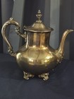 Vintage Poole Silver Co   old English  Silverplate Teapot   Coffee Pot   5030 