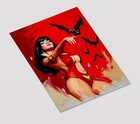 Vampirella Premium Giclee Print 11  X 17  Vampire Horror Comics Wall Art