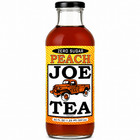 Joe Tea Diet Peach Tea 20 Fl Oz  12 Pack Glass Bottles
