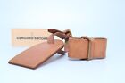 Authentic Louis Vuitton Luggage Name Tag Poignet Vachetta Leather Bag Vintage