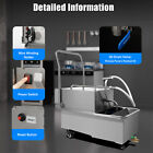 Commercial Fryer Oil Filter Cart Machine Kitchen Oil Filter System New Usa