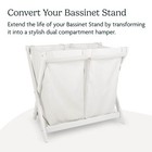 Uppababy Bassinet Stand Hamper Insert   Dual-compartment And Carry Handles      