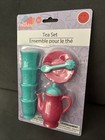 Just Pretending Toys Dollhouse Party Kids Pretend Play Plastic Tea Set 14 Piece