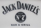Vintage Souvenir Advertising Platter Jack Daniel s Bar   Grill - Syracuse China