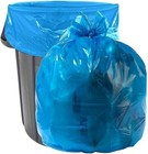 45 Gallon 1 2 Mil Blue Industrial Strength Trash Bags - 40  X