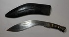Vintage   Antique South Asian Gurkha Knife  kukri  With Original Sheath C  1970