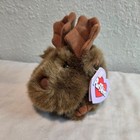 Vintage Puffkins Gus The Moose Plush New With Tags Nwt Swibco Bean Bag Plush