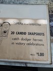 Rare Camera In A Clubhouse 1963 Dodgers Heroes Victory Celebration   20 Photos