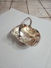Vintage Sterling Silver Flower Basket - 420 Grams 