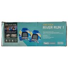 Intex River Run 1 Inflatable Floating Water Lounge Tube Raft  2pk