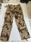 Military Desert Camo Cargo Pants Mens L Reg Choc Chip Rothco Bdu Desert Storm