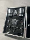 Vtg Mcm Executair 707 Trav-l-bar Travel Portable Cocktail Kit Picnic Set