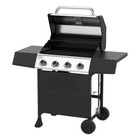4 Burner Propane Gas Grill 48000 Btu Stainless Steel Warming Rack Outdoor Bbq Us