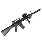 M83b2 Aeg Plastic Gear Sg Electric Aeg Airsoft Rifle W  Laser  Red Dot Scope  b