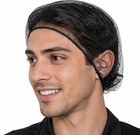 50 Pack Reusable Hair Nets 24   Black Nylon Mesh For Food Service   Cooking     