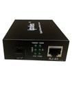 Gigabit Multi-mode Lc Fiber To Ethernet Media Converter With Sfp Sx Module 1 25g