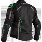 Men s S1 Ce Jacket - Textile - Black grey neon Green - Small 102559neo-40