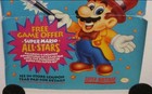 Nintendo Super Mario All Stars Display Store Retail Promo Poster 22x28 Snes N64