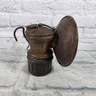 Auto Lite Carbide Lamp Coal Miners Head Brass Light Universal Lamp Co   Vintage