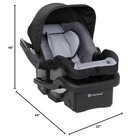 Baby Trend Expedition Jogger Travel System Infant Baby Car Seat Dash Black New