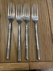 Hampton Silversmiths Bamboo Look      20 Piece Flatware Set  Service For 4