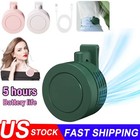  Mini Portable Silent Bladeless Fan Small Clip On Shirt Waist Adjustable