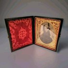 Tintype Civil War Soldier In Uniform 1 6th Plate In Full Case Very Nice 