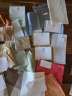 Lot Of Cross Stitch Fabric  23 Pieces  Assorted Colors And Sizes  3