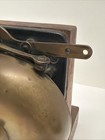 Vintage Brass Boxing Ring Wall Mount Bell Mma Cage Fighting Man Cave Works