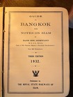 1932 Bangkok Siam Seidenfaden Guide 2 Folding Maps 3 Color Plates Thailand