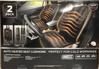 2 Pack Monster Auto Heated Seat Covers  Brand New Factory Sealed