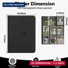 Top Loader Binder 9 Pocket For 540 Toploaders  Side Loading Toploader Binder For