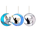 Sun Catchers Stained Glass Stained Glass Window Hangings Acrylic Home Decoration