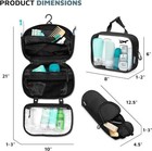 Toiletry Bag Kit Set  Hanging Travel Toiletry Bag   311 Tsa Cosmetic Liquid Bag 