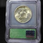 1954-s Franklin Silver Half Dollar Icg Ms66