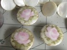 Antique   Vintage Mixed Buttons Lot  Porcelain  Glass  Metal  Plastic