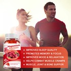 Magnesium Glycine Gummies     60 Pcs  Vegan  Gluten Free   Non-gmo