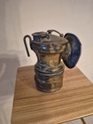 Vintage Antique Auto Lite Brass Coal Miner Carbide Head Light Universal Lamp Co