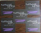 Van Halen  right Here  Right Now  1993 Rare Set Of 5 Orig Promo 12  Poster Flats