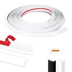 Peel And Stick Tile Edge Trim 10ft L-shape Tile Outside Corner Molding Vinyl Tri