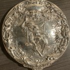 Sterling Silver   925  Art Nouveau Vanity Set 